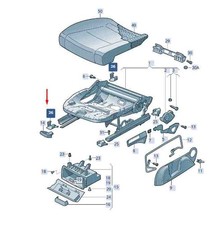 Skoda Superb MK3 Front Seat