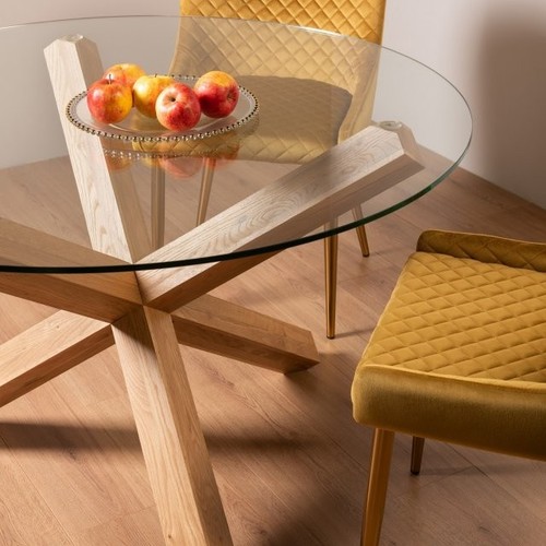 Goya light oak clear tempered - oak,